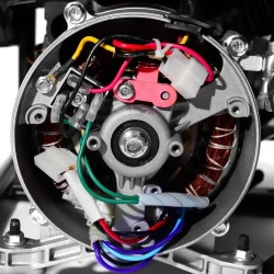 Генератор бензиновый Электрический Техно-Дон БГ-4000 ( 3,2-3,8 кВт, 50 Гц, 7 л.с, 4 тактный двигатель, электростанция для дома)