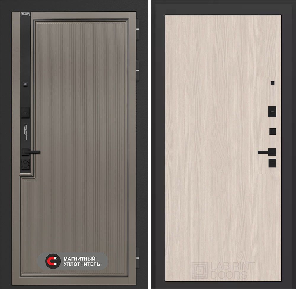 Входная дверь Лабиринт Лаб 1 Про - 05 Ясень Светлый