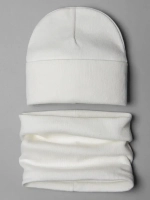 Шапка детская со снудом на осень