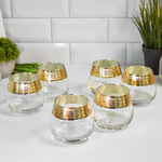 Набор стаканов для виски 6шт 300мл "Люкс"