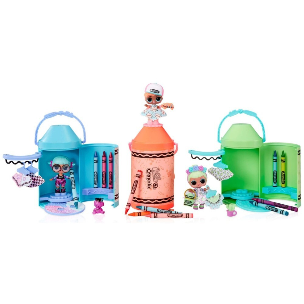 L.O.L. СЮРПРИЗ - Crayola Color Me Studio с куклой ЛОЛ + 30 аксессуаров 505273 / артикул   505273  / GTIN 035051505273