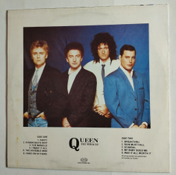 Винтажная виниловая пластинка LP Queen The Miracle (Россия 1993)