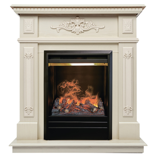 Каминокомплект Real Flame Lilian WT с очагом 3D Olympic