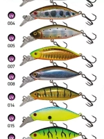 Воблер для рыбалки CRASH MINNOW 55S-005 6,6 г., тонущий