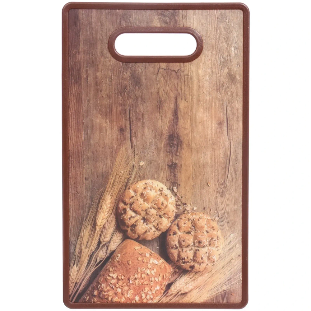 Доска разделочная пластиковая 37*23см «Булочки»