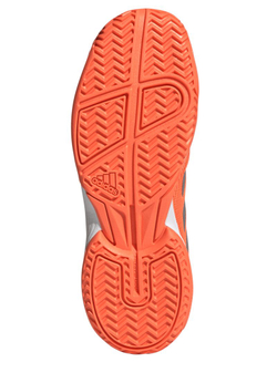 Детские Кроссовки теннисные  Adidas Ubersonic K - lucid orange/silver metallic/cloud white
