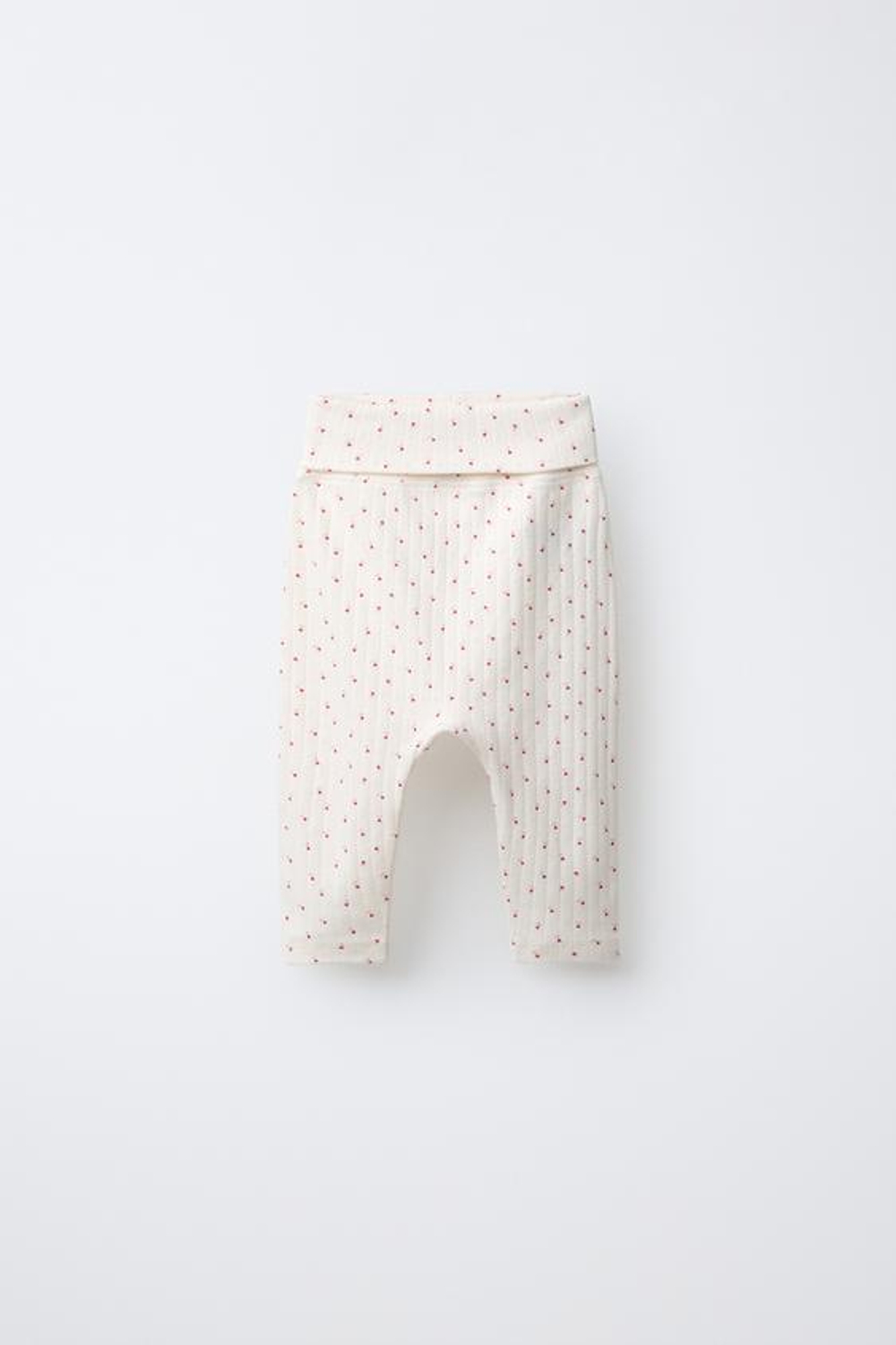 ZARA КОМПЛЕКТ ИЗ КАРДИГАНА, БОДИ И ЛЕГИНСОВ С ПРИНТОМ «СЕРДЦА», ПАСТЕЛЬНО-РОЗОВЫЙ