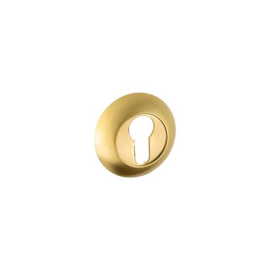 Накладка на цилиндр круглая Bussare B0-10 золото матовое
