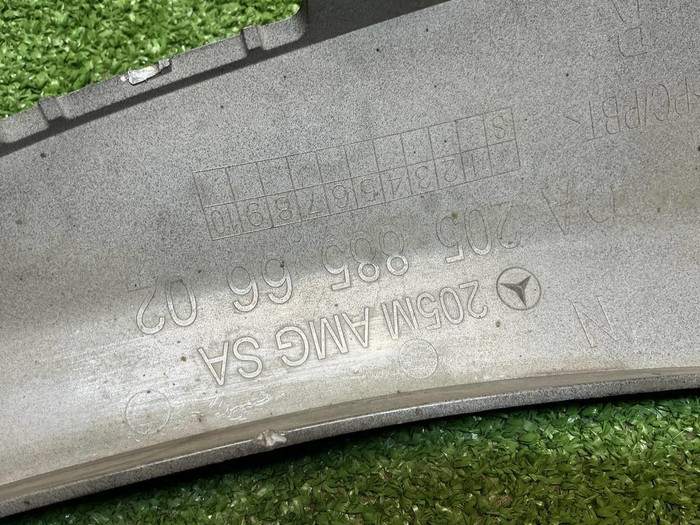 Накладка перед бампера Mercedes C w205 (18-23) AMG