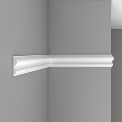 Молдинг гладкий Decomaster 97617 80х19х2400мм