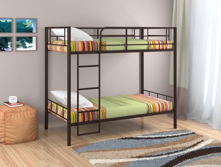 Кровать Севилья 3 коричневая