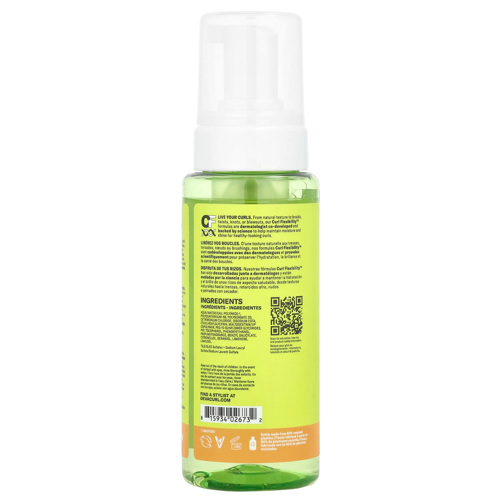 DevaCurl, Пенка для увеличения объема волос от пушения, 236 мл (8 жидк. унц.)