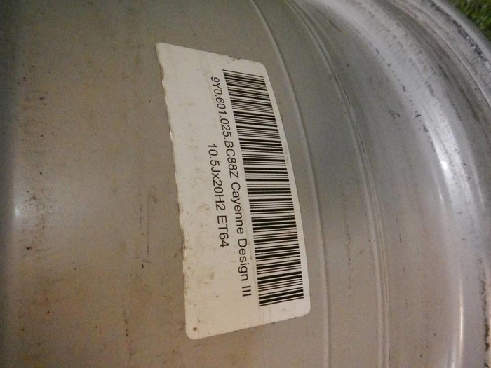 Диск литой R20 Porsche Cayenne 3 PO536 (2017-н.в.) задний