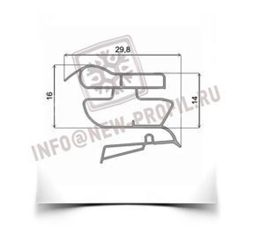 Уплотнитель для холодильника Electrolux ERB 9048 х.к 1175*570 мм (010/022)