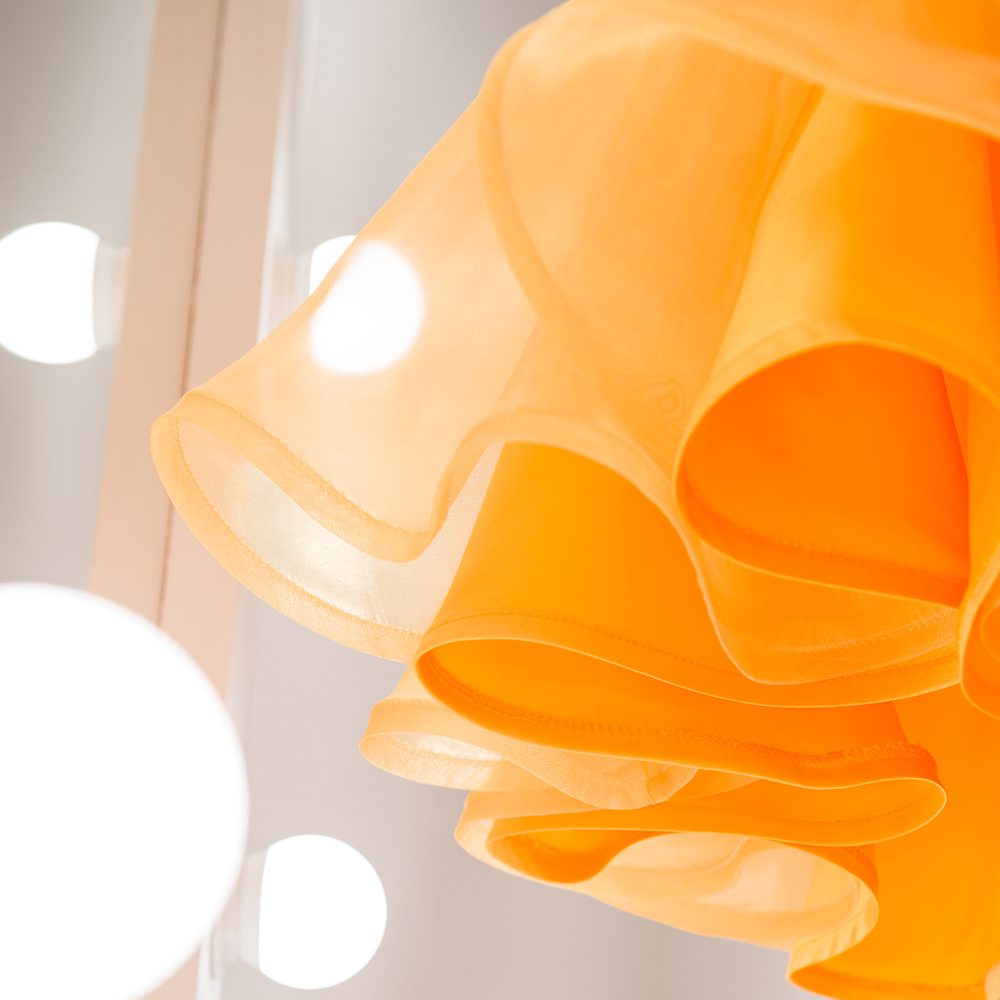 юбка с органзой