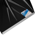 Лопата для уборки снега пластиковая, 385 х 410 х 1350 мм, алюминиевый черенок, Сибртех