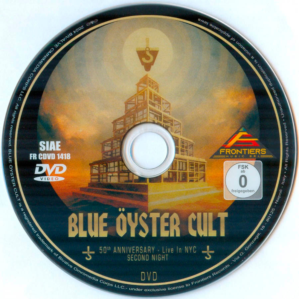 Blue Oyster Cult / 50th Anniversary — Live In NYC — Second Night (2CD+DVD)