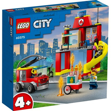 LEGO City — Пожарная часть и пожарная машина 60375 / артикул   60375  / GTIN 5702017416359