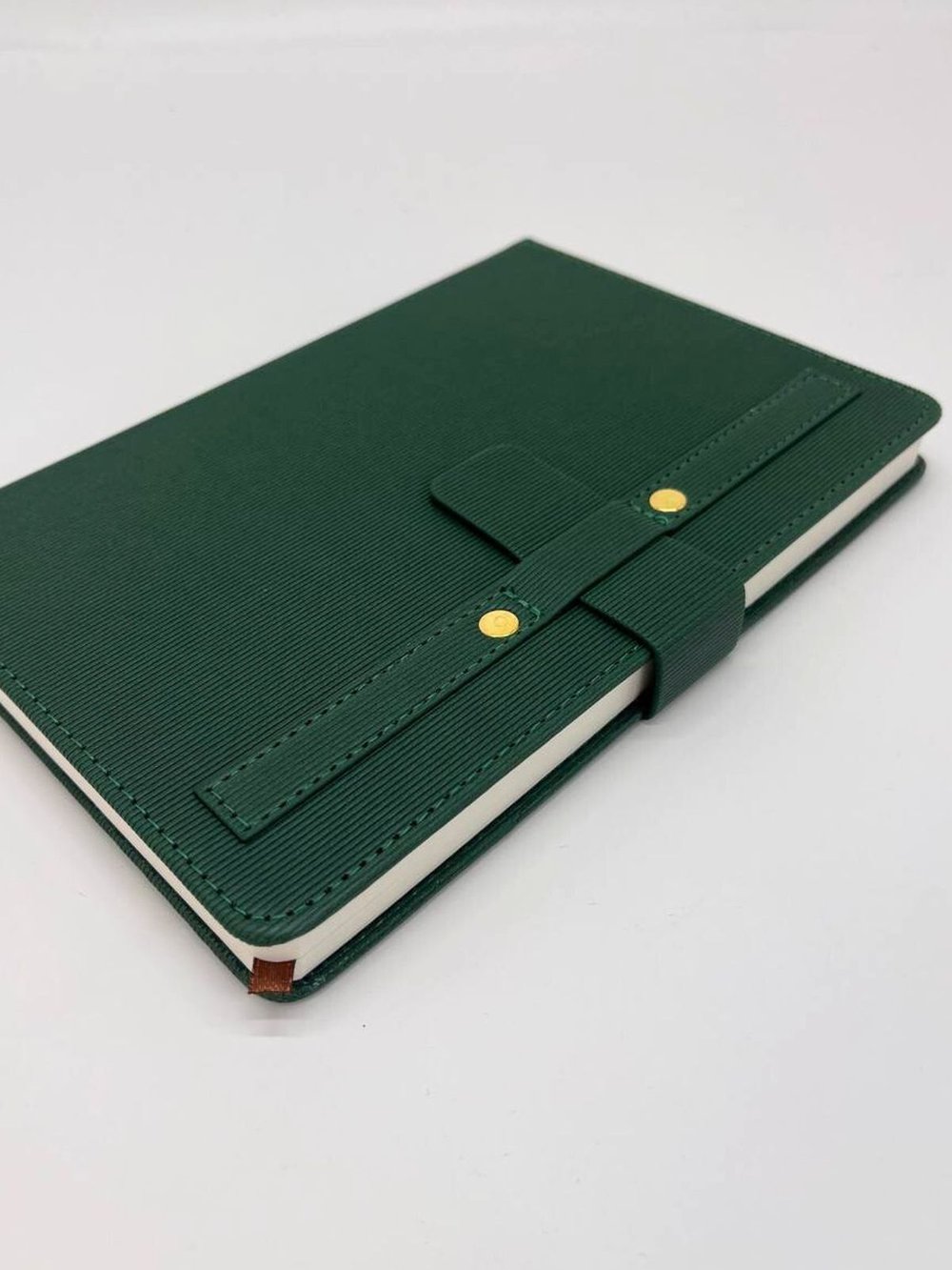 Блокнот А5 линейка 130л зеленый (8394-4)