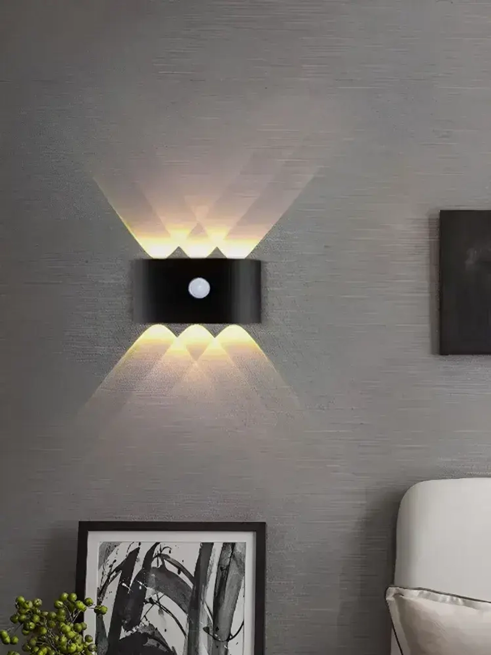 Светильник с датчиком движения беспроводной, 3000-6000К, 6 Вт