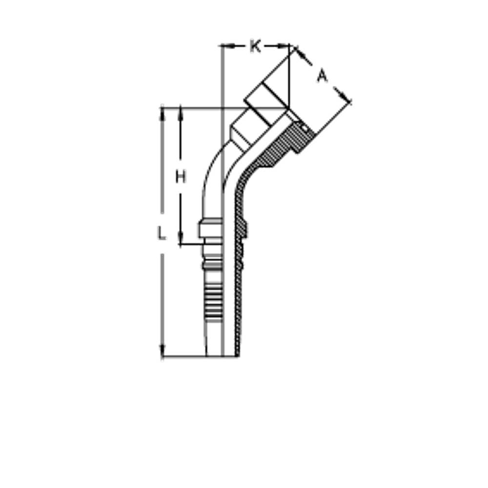 Фитинг DN 25 SFS CAT 1.1/4 54 (45) Interlock