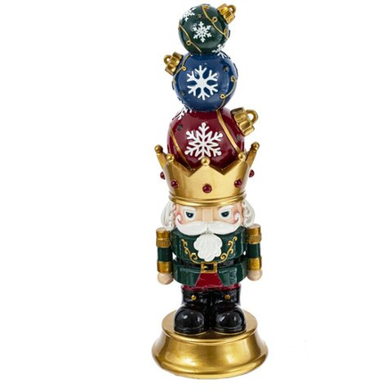 GAEM Фигурка декоративная с подсветкой "Щелкунчик" (2хAA н/п), L10,5 W10,5 H31,5 см
