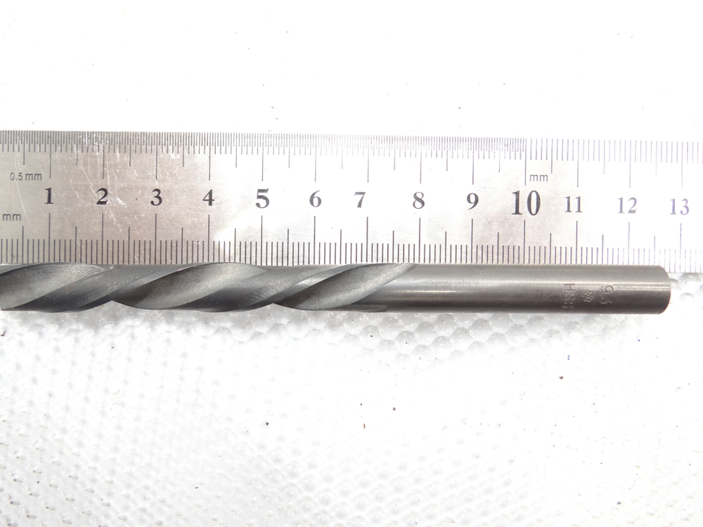 Сверло 9.3мм. (70х125) LH HSS ц\х СССР