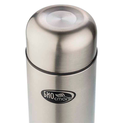 Термос для еды Biostal (1,2 литра) в чехле, стальной