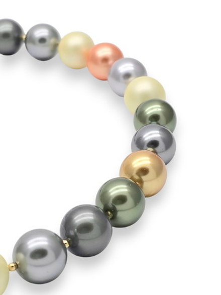 91003086 Колье Роман с камнем