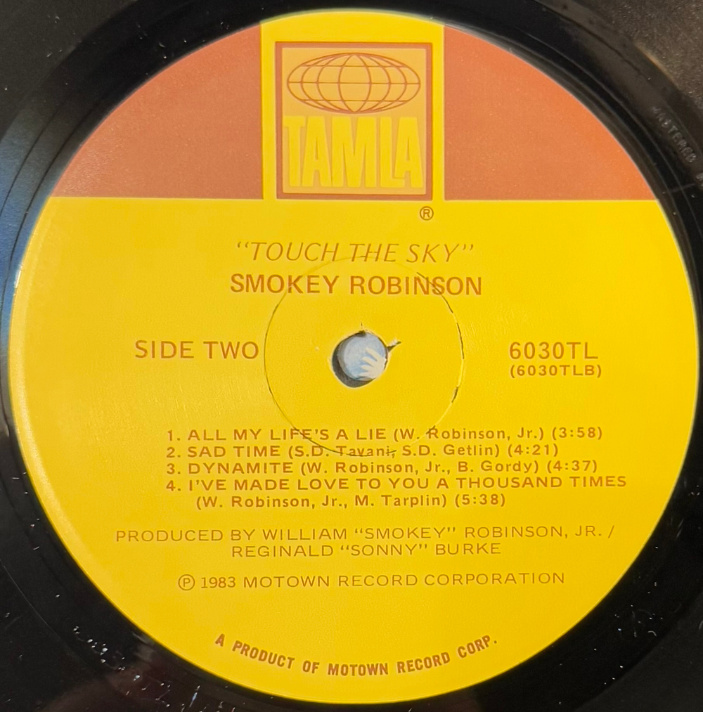 Виниловая пластинка Smokey Robinson ‎– Touch The Sky LP