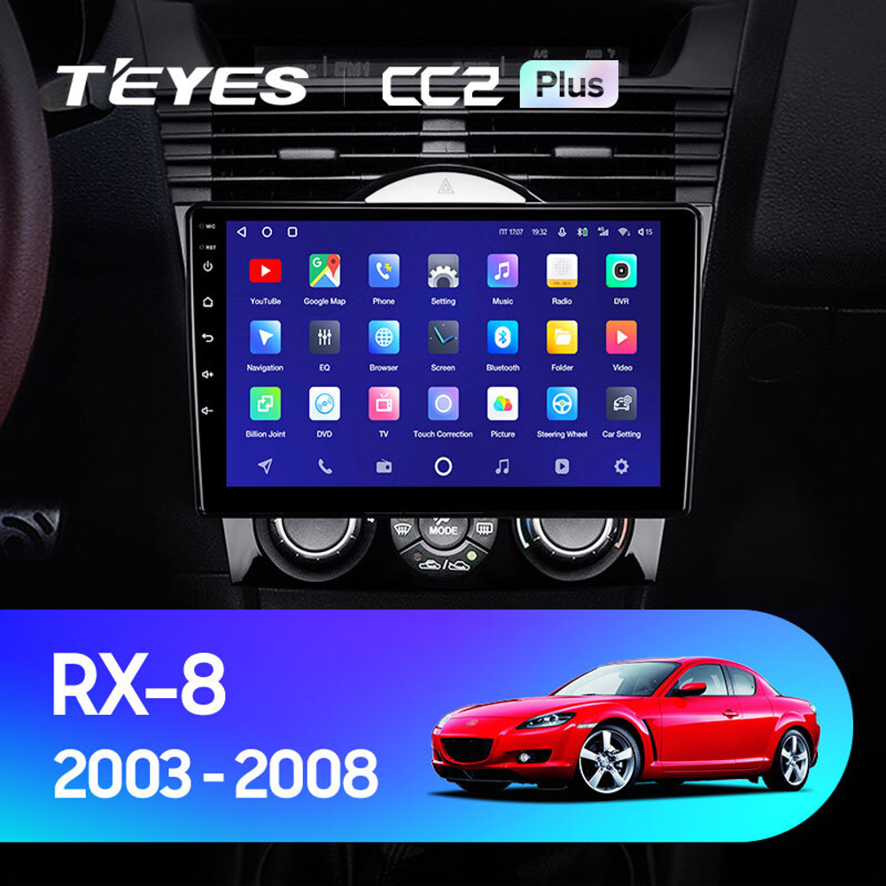 Teyes CC2 Plus 9" для Mazda RX-8 SE 2003-2008