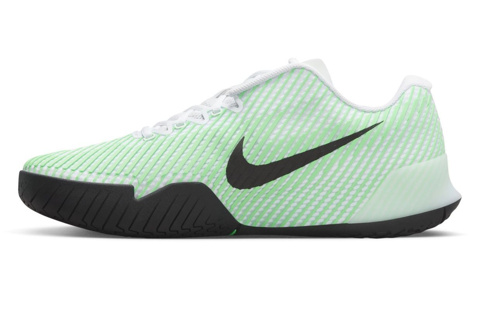Мужские кроссовки теннисные Nike Zoom Vapor 11 - white/black/poison green