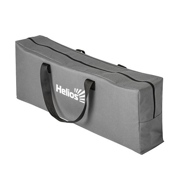 Кровать походная Helios зеленый/серый (T-HS-BD630-98828-GG) 120кг (пр-во ГК Тонар)