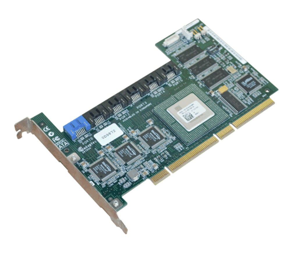 Контроллер Dell D9872 PCI-X SATA 64MB RAID