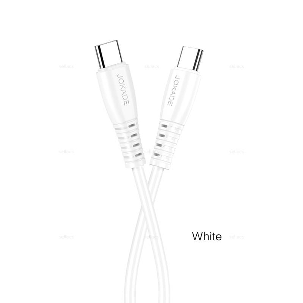 Кабель Type-C на Type-C 100W Jokade JA043 (white)
