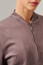 1906 Блузон женский (серо-розовый)