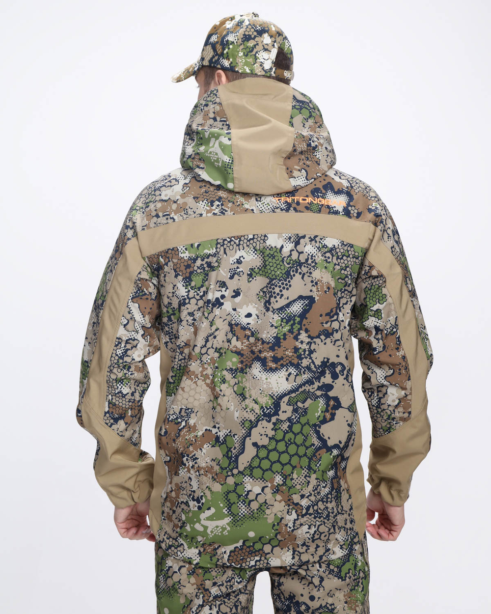 Демисезонный Костюм "CHAMELEON PRO" -5 (SoftShell, Forest Green/Beige)