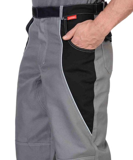 Брюки "Сириус-Пекин" (серый/черный)