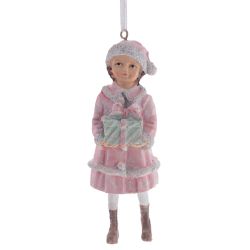 GAEM Изделие декоративное подвесное "Девочка/Мальчик", L5 W4 H11,5 см, 6в.