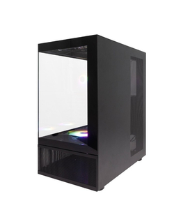 1STPLAYER MIKU Mi7-A Black / ATX / 3x120mm LED fans / Mi7-A-BK-2F1R-1F1