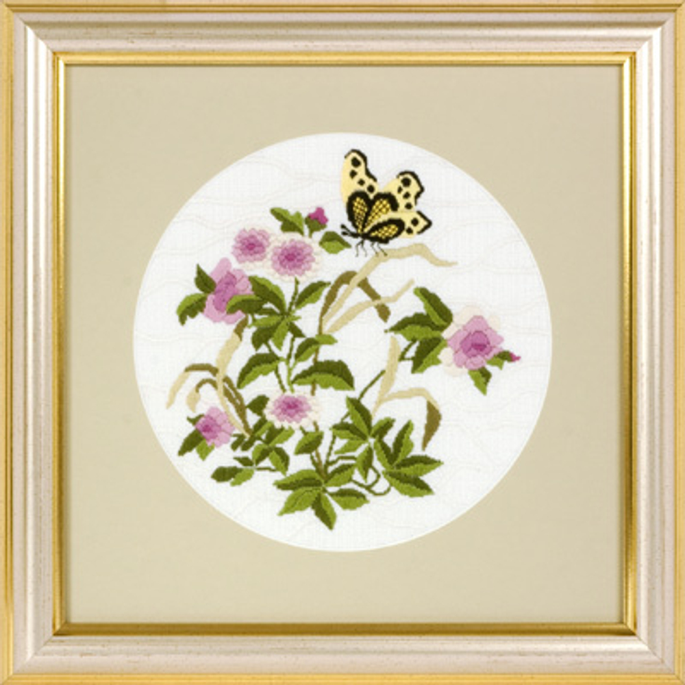 "Садовая бабочка"-Ц-1310 вышивка