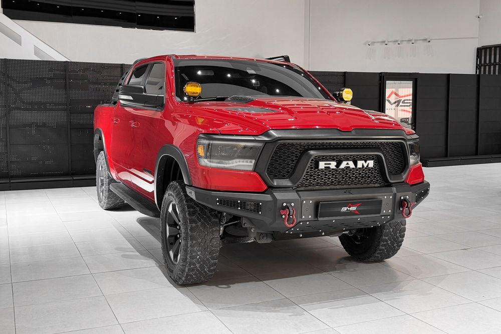 Бампер силовой передний BMS PRO-Line для Додж РАМ 1500 Rebel 2019-2024