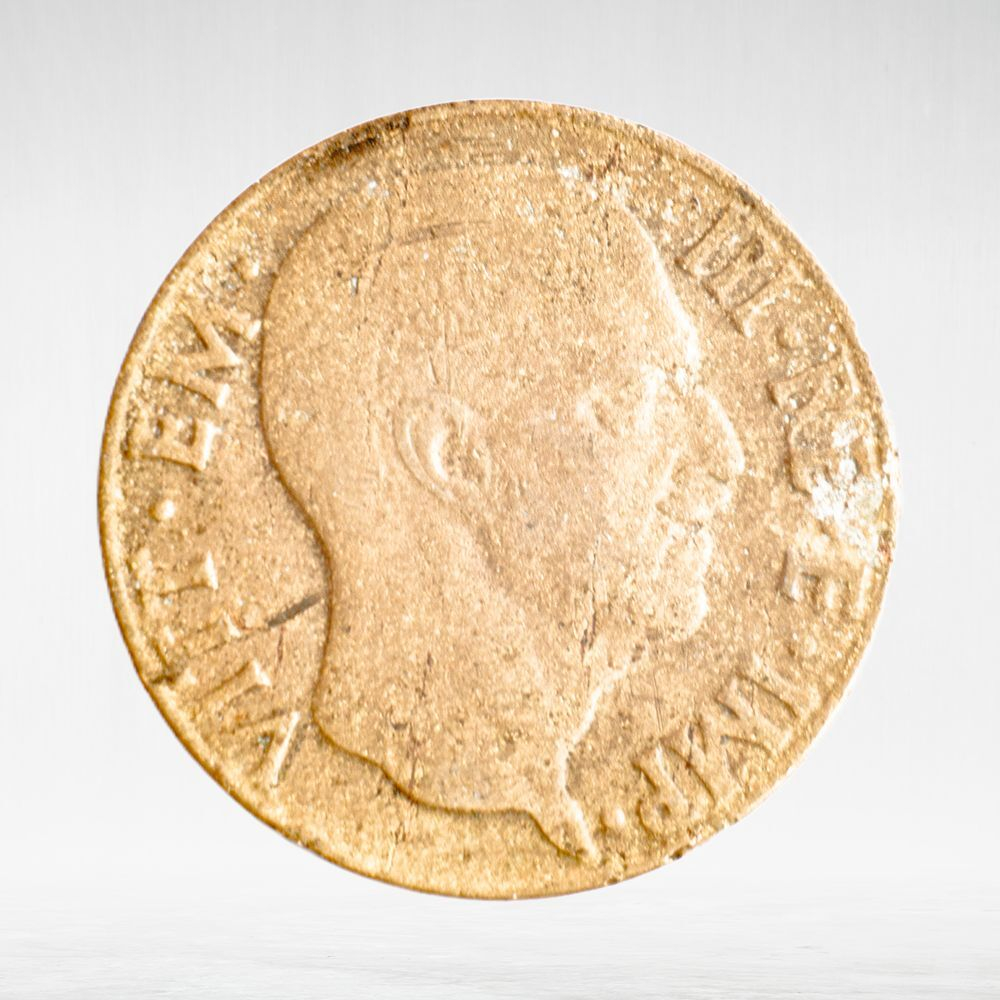 Italy 5 Centesimi 1942 R "Victor Emmanuel III - Eagle and Fasces", VF