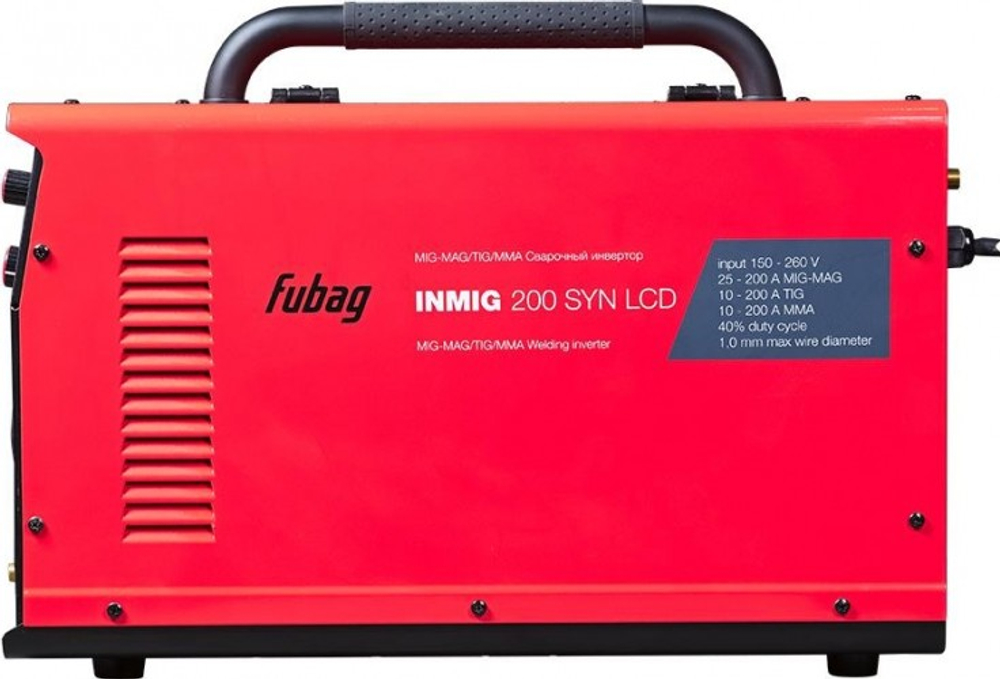 Сварочный полуавтомат FUBAG INMIG 200 SYN LCD new display (31590)+Горелка FB 250 Ergo 3m (38443) 31590.1