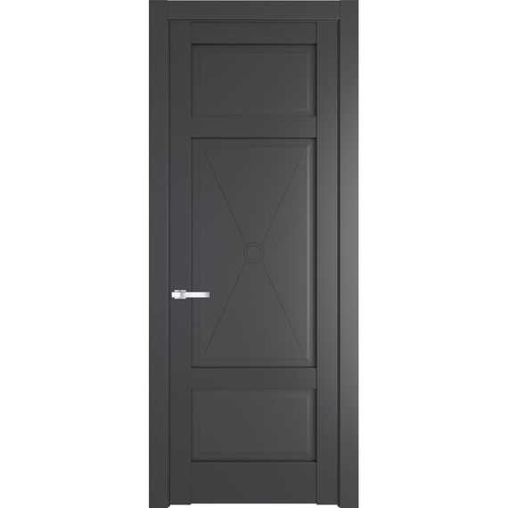 Межкомнатная дверь эмаль Profil Doors 1.3.1PM графит глухая