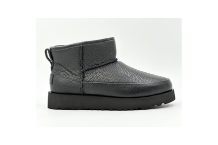 UGG Classic Sugar Ultra Mini Black