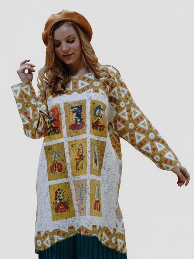 Туника "Воображаемые портреты" Пабло Пикассо