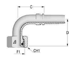 Фитинг DN 20 DKO-S (Г) 30x2 20 (90)
