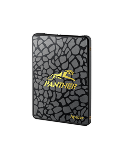 Apacer SSD PANTHER AS340X 120Gb SATA 2.5" 7mm, R550/W500 Mb/s, 3D NAND, IOPS 38K/75K, MTBF 1,5M, 70TBW, Retail, 3 years (AP120GAS340XC-1)