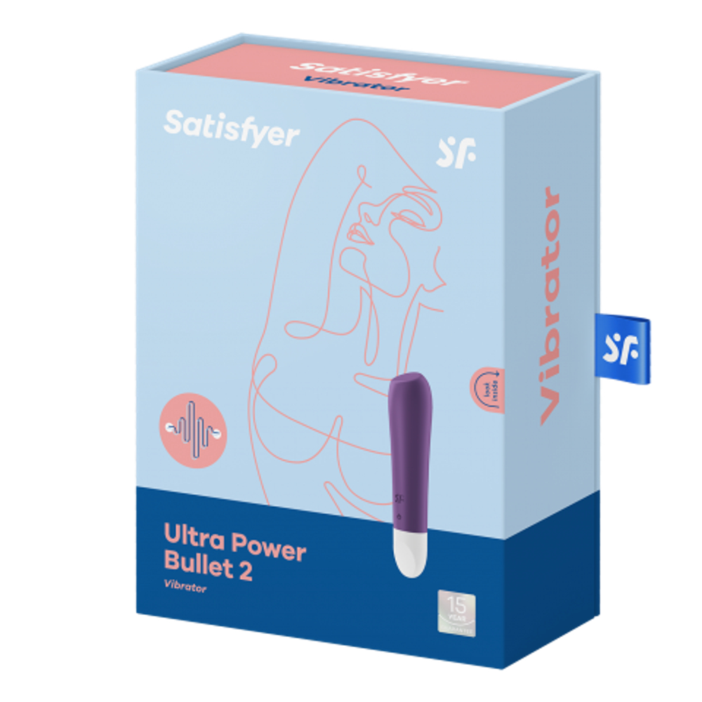 Мини-вибратор Satisfyer Ultra Power Bullet 2 фиолетовый